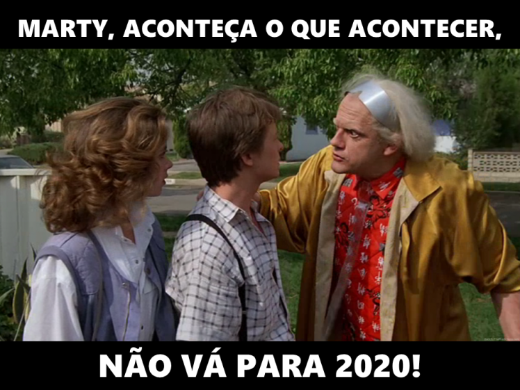 Marty não vá para 2020